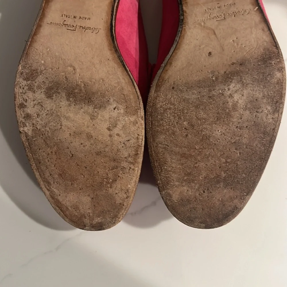 💗Salvatore Ferragamo hot pink loafers - Picture 5 of 12